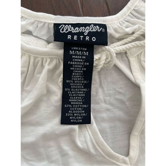 Wrangler Lace Sleeve Blouse  - Picture 2 of 7